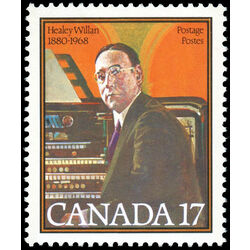 canada stamp 861 healey willan 17 1980