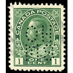 canada stamp o official o8 104 king george v 1 1912