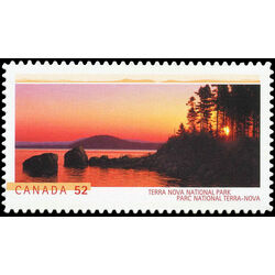canada stamp 2223i sunrise over alexander bay terra nova national park 52 2007