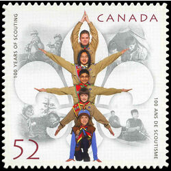 canada stamp 2225i organization logo and activities 52 2007