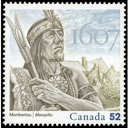 canada stamp 2226 chief henri membertou grand chief of th e mi kmaq 52 2007