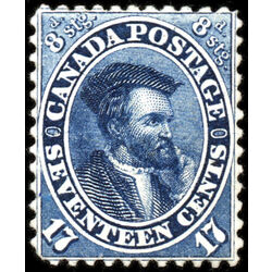 canada stamp 19 jacques cartier 17 1859 M XFOG 035