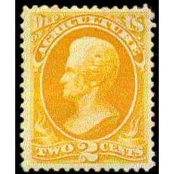 us stamp officials o o2 agriculture 2 1873
