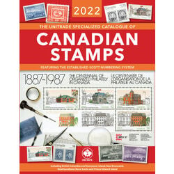 the unitrade specialized catalogue of canadian stamps 2022