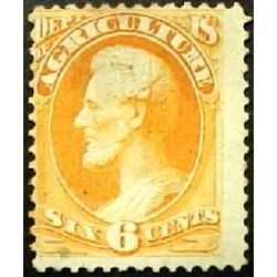 us stamp officials o o4 agriculture 6 1873