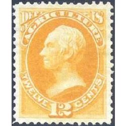 us stamp officials o o6 agriculture 12 1873