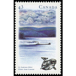 canada stamp 1488 st lawrence river ontario and quebec 43 1993