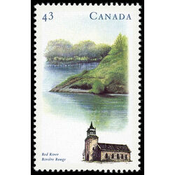 canada stamp 1487 red river manitoba 43 1993