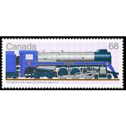 canada stamp 1121iii cp class h1c 4 6 4 type 68 1986