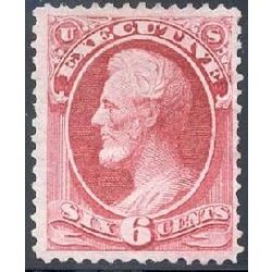 us stamp officials o o13 executive 6 1873