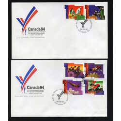 canada stamp 1518a xv commonwealth games 1994 FDC 003