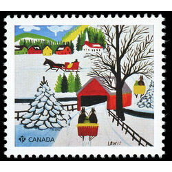 canada stamp 3253a winter sleigh ride 2020