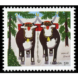 canada stamp 3253b team of oxen in winter 1 30 2020