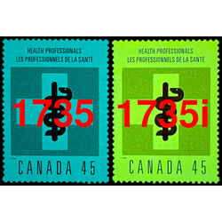 canada stamp 1735i health professionals 45 1998