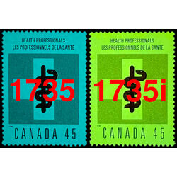 canada stamp 1735 health professionals 45 1998