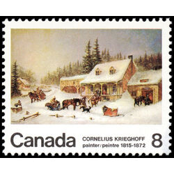 canada stamp 610 the blacksmith s shop 8 1972