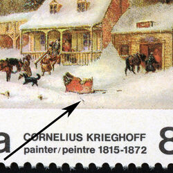 canada stamp 610pv the blacksmith s shop 8 1972