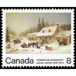 canada stamp 610pv the blacksmith s shop 8 1972