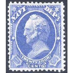 us stamp officials o o43 navy 24 1873