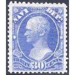 us stamp officials o o44 navy 30 1873