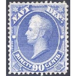 us stamp o officials o45 navy 90 1873