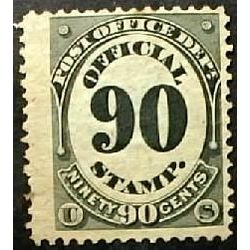 us stamp officials o o56 post office 90 1873