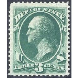 us stamp officials o o59 state 3 1873