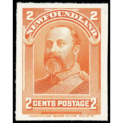 newfoundland stamp 81p king edward vii 2 1897