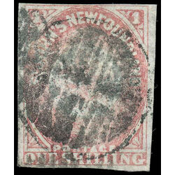 newfoundland stamp 23 1861 third pence issue 1sh 1861 U F 005