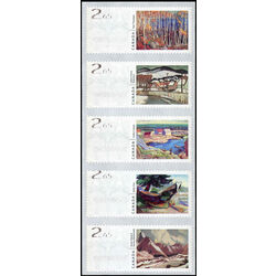 canada stamp cp computer vended postage kiosk cp49 53 strip landscapes by canadian painters 2019