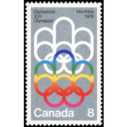 canada stamp 623t1 cojo symbol 8 1973