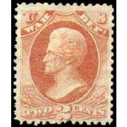 us stamp o officials o84 war 2 1873