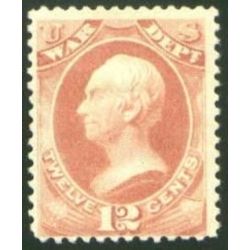 us stamp o officials o89 war 12 1873