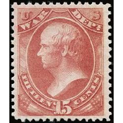 us stamp o officials o90 war 15 1873