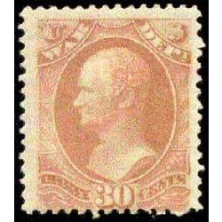 us stamp o officials o92 war 1873