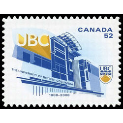 canada stamp 2264i university of british columbia 52 2008