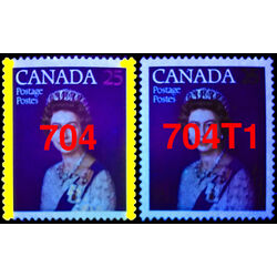 canada stamp 704t1 queen elizabeth ii 25 1977