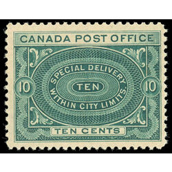 canada stamp e special delivery e1 special delivery stamps 10 1898 M F VF 028