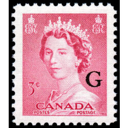 canada stamp o official o35 queen elizabeth ii karsh portrait 3 1953