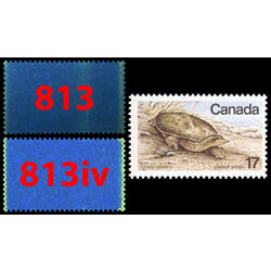 canada stamp 813iv spiny soft shelled turtle 17 1979