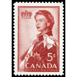 canada stamp 386 queen elizabeth ii 5 1959
