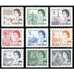 canada stamp 454 60 543 4 centennial definitives low values 36 1967