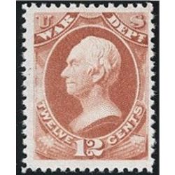 us stamp o officials o119 war 12 1879