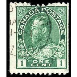 canada stamp 131ii king george v 1 1915 U F 001