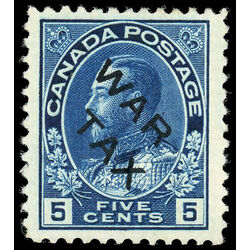 canada stamp mr war tax mr2b war tax 5 1915 M VFNG 023