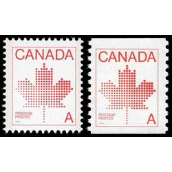 canada stamp 907 8 non denominated a definitive 1981