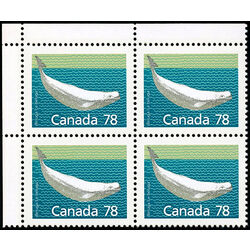 canada stamp 1179b beluga whale 78 1990 CB UL