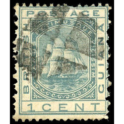 british guiana stamp 72a seal of the colony 1 1876