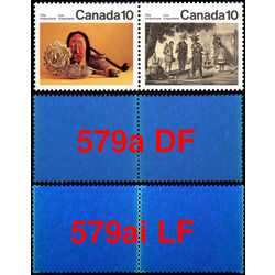 canada stamp 579a iroquoian indians 1976