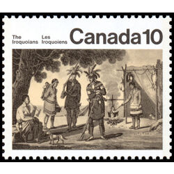 canada stamp 579 iroquoian encampment 10 1976